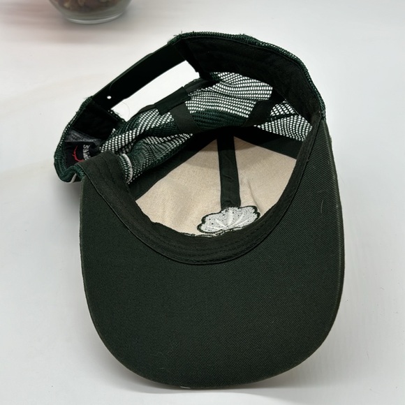 Cotton Mouth Bio Domes Hat Adjustable Tan Green HT5783D - Picture 4 of 5